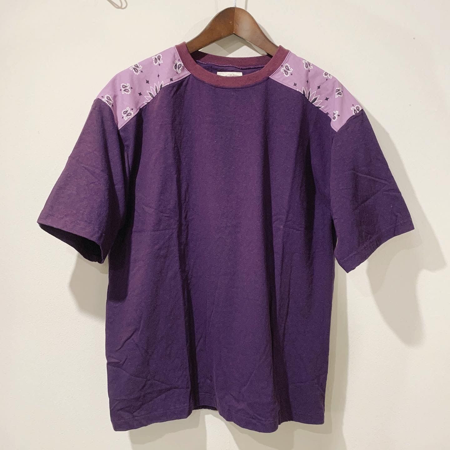 BANDANA TEE / バンダナTシャツ / パープル