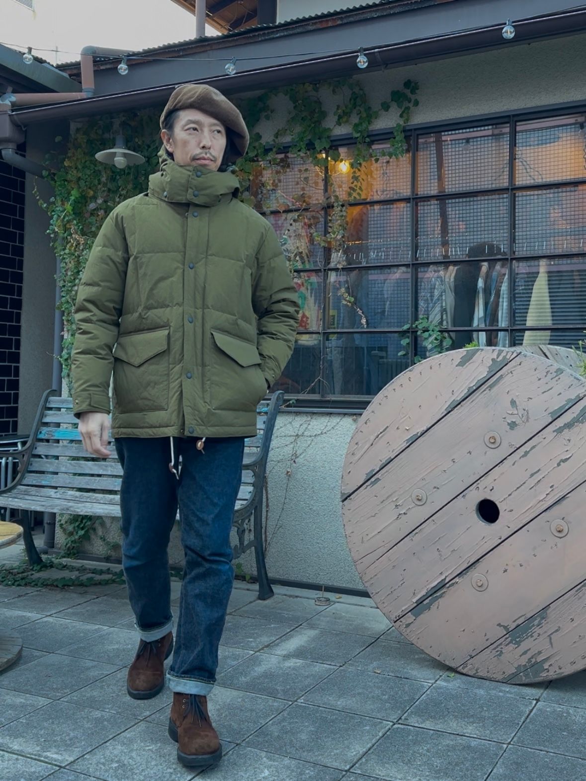 DOWN PARKA VINTAGE1956 / 6740 ダウンジャケット / オリーブ
