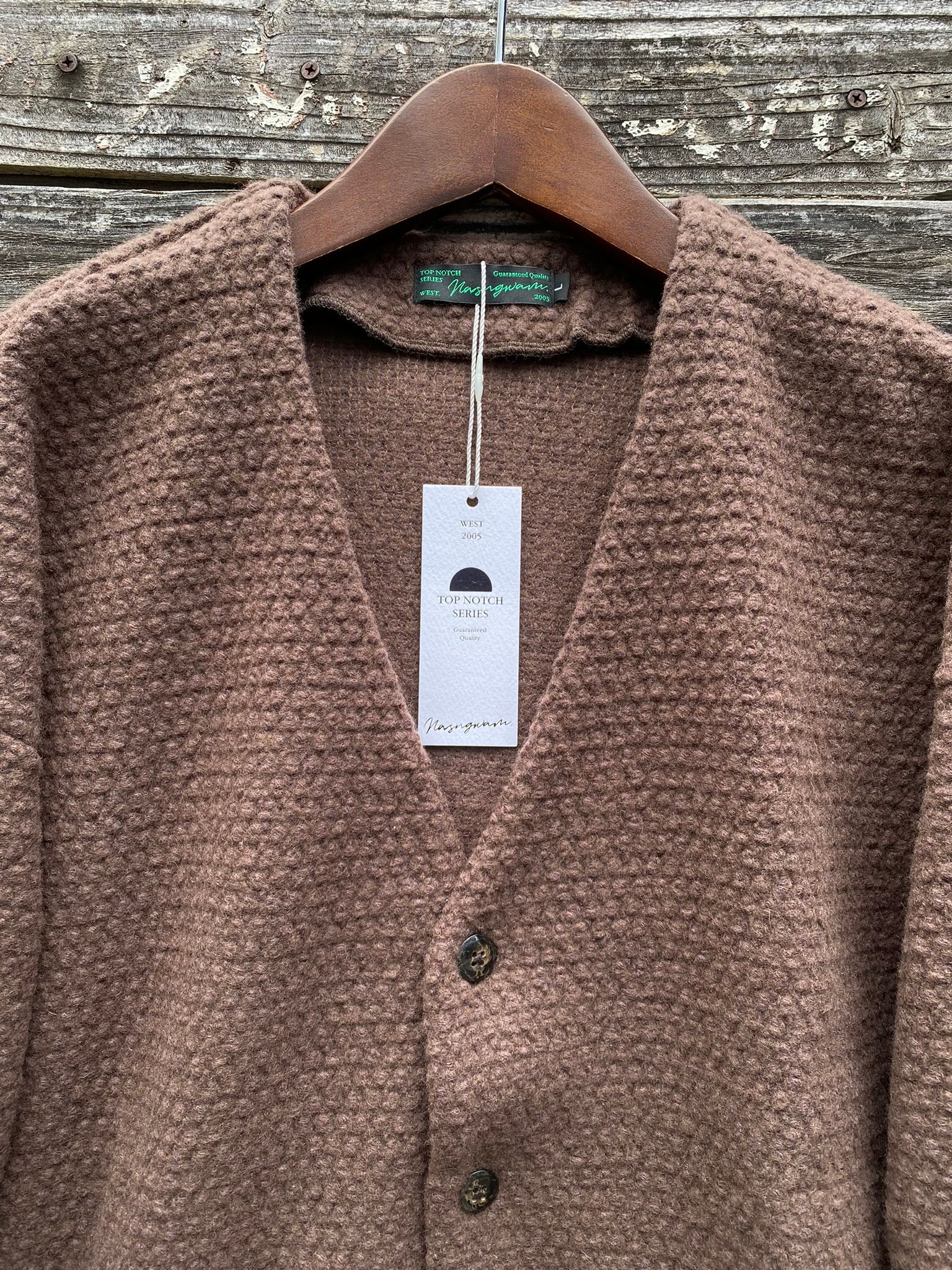 WALL CARDIGAN / BROWN