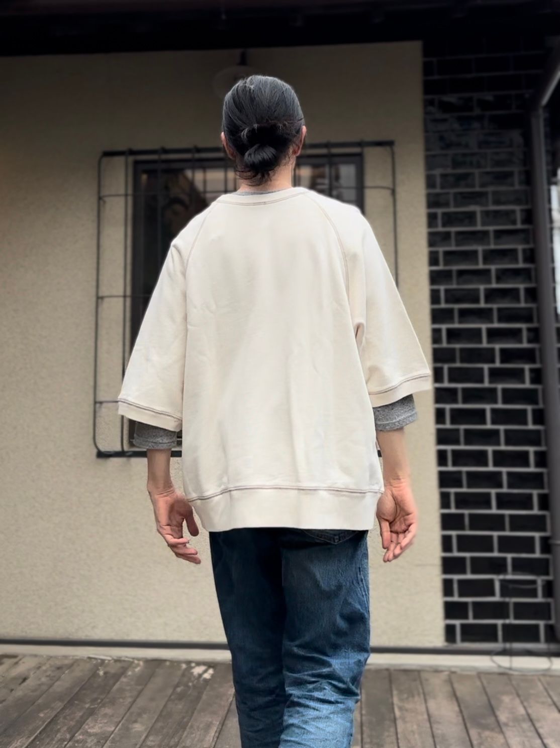 SCREEN STARS / スクリーンスターズ / Sunburned sweat tee / 半袖スウェットTシャツ /  アイボリー(ナチュラル)