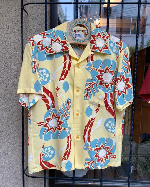 サンサーフ / SUN SURF / アロハシャツ /  EXOTIC BLOOMS / イエロー(155) /  SS38571