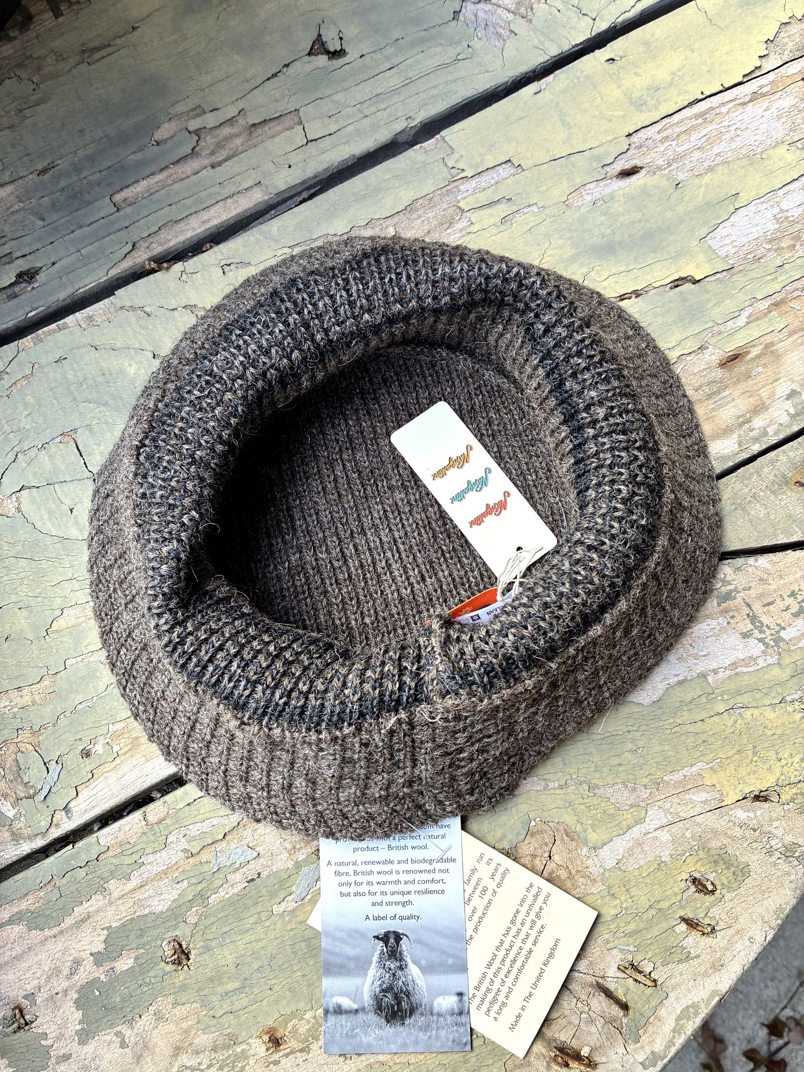 KINGSTON HAT / Nasngwam. × Highland2000 / ニットハット / バケットハット / グレージュ / ナスングワム