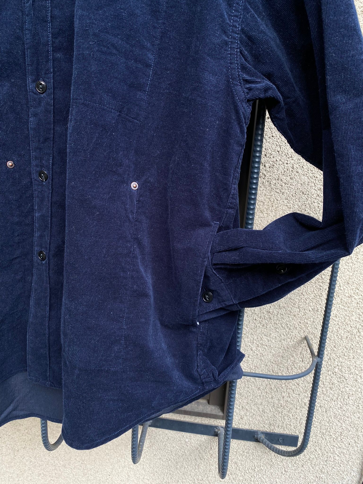 F3482 CORDUROY BALL SHIRT / NAVY