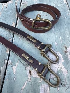 LEATHER VOYAGE BELT / レザーボヤージュベルト