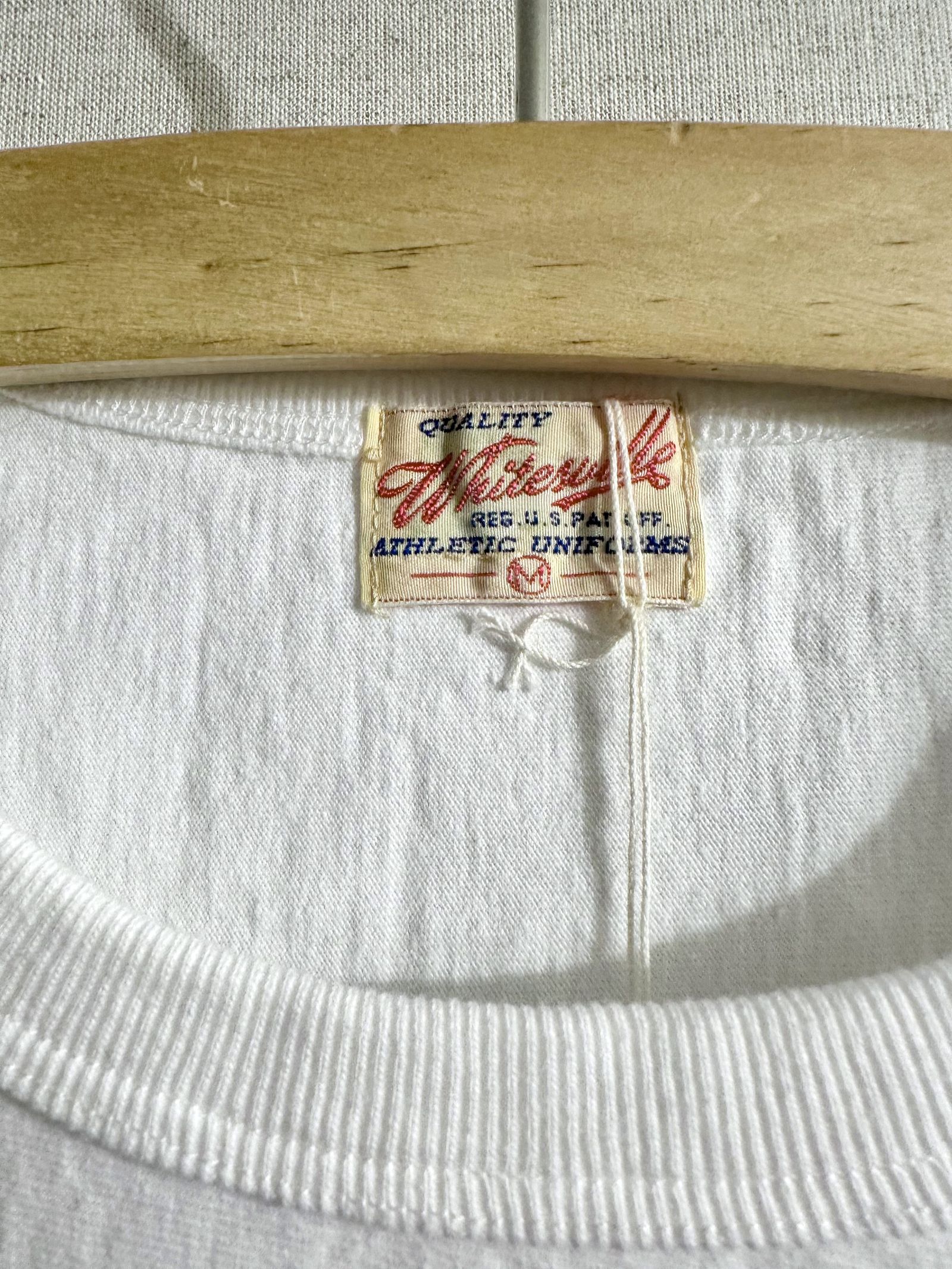 WHITESVILLE / ホワイツビル 14/- HALF SLEEVE FOOTBALL T-SHIRT / 半袖フットボールTシャツ / WV79145 オフホワイト(105)