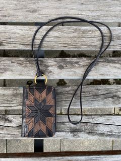 NECK LACE LONESTAR WALLET / BLACK