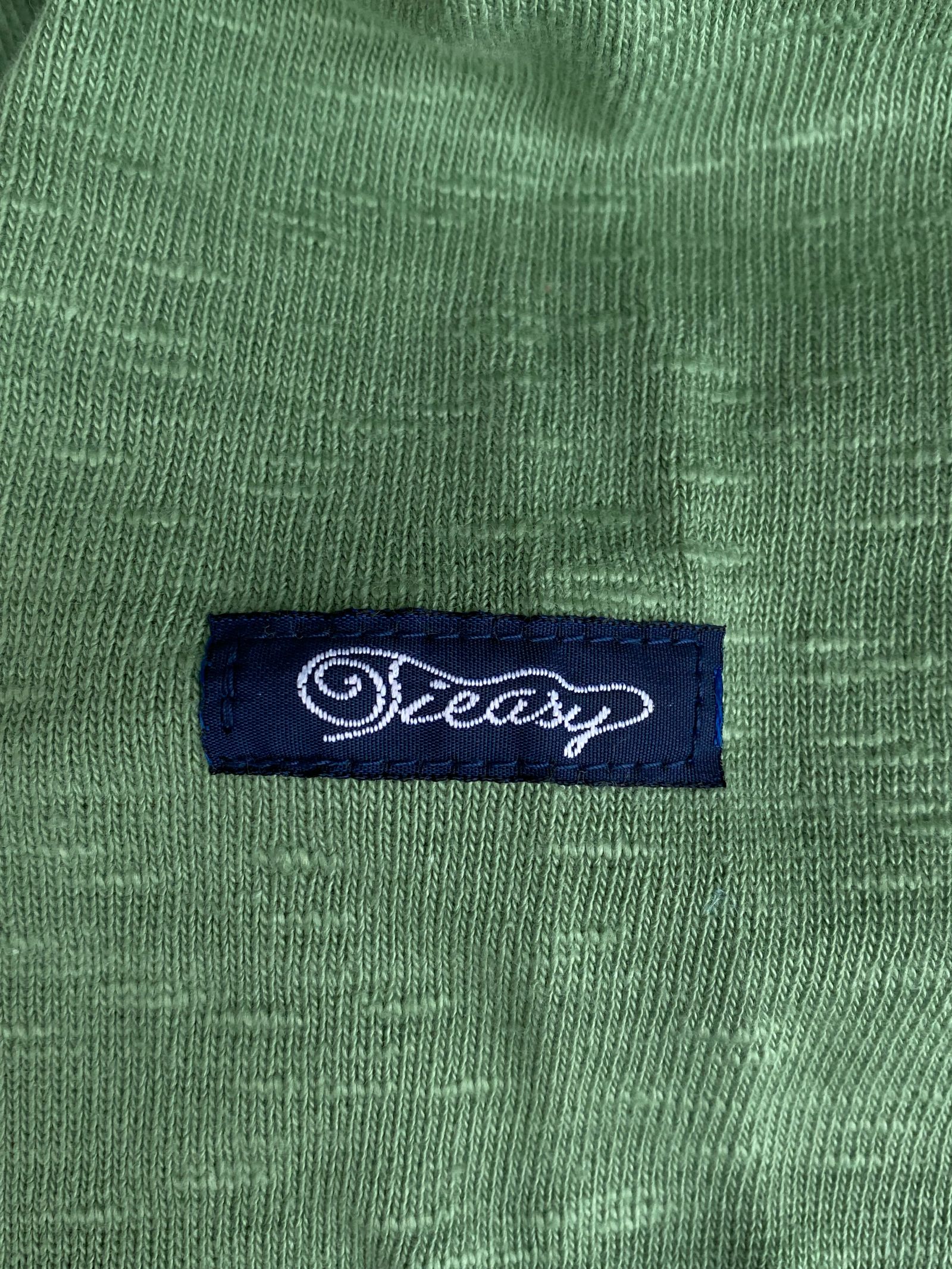 ティージー / Tieasy / te001 HDCS ボートネックバスクシャツ /  PEAL GREEN