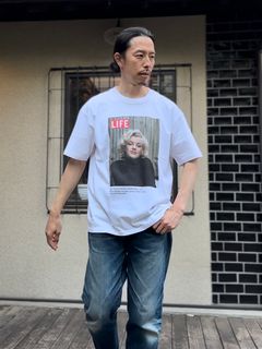 【LIFE×SCREEN STARS BEST/スクリーンスターズ ベスト】Marilyn Monroe / マリリンモンロー半袖Tシャツ / ホワイト