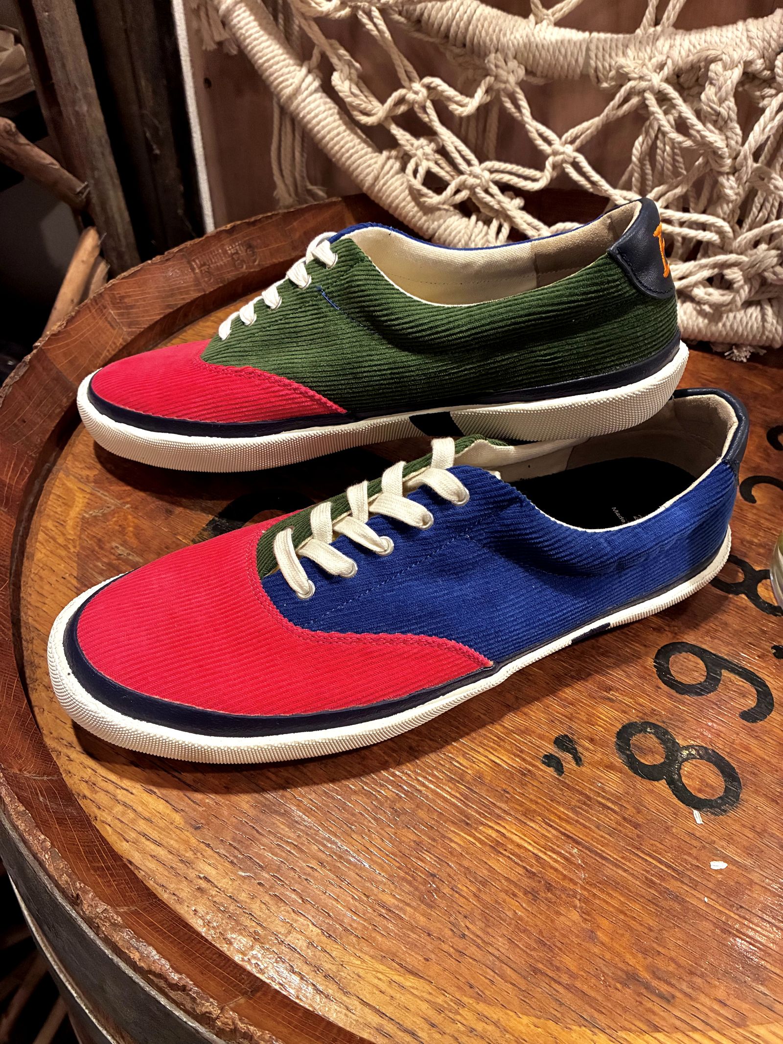 SPINGLEMOVE HRM クレイジーカラーデッキシューズ