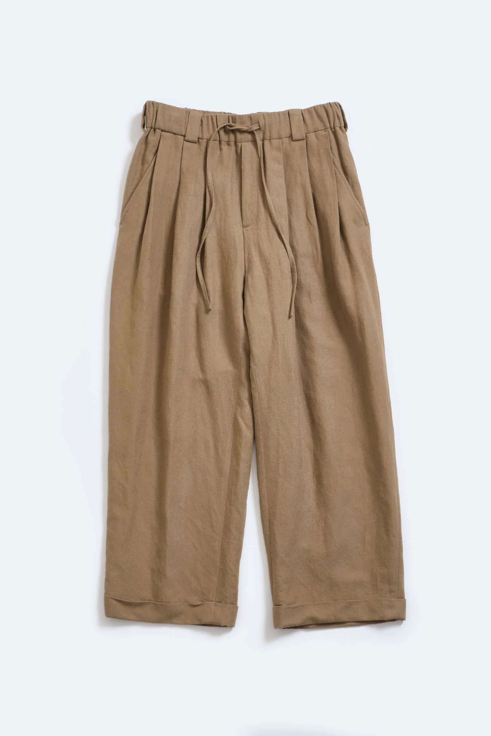 Blanc YM (ブランワイエム)Linen Silk Oversize Pants