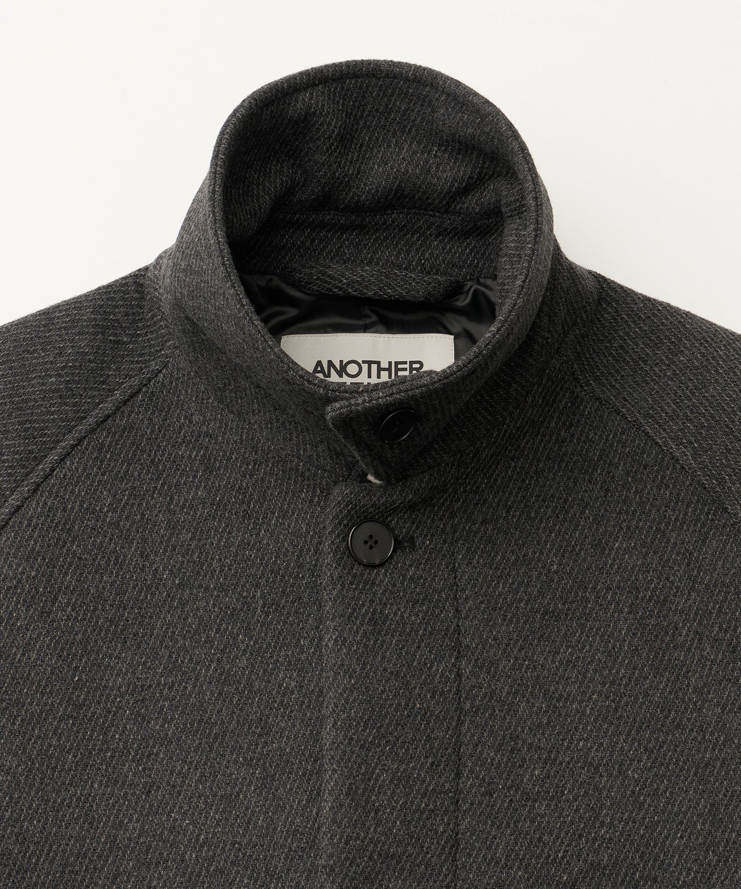 Torre Italian Wool Belted Coat（Charcoal）