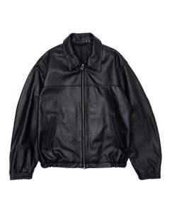 LEATHER JACKET（BLACK）
