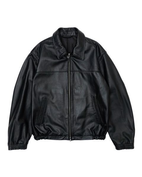 LEATHER JACKET（BLACK）