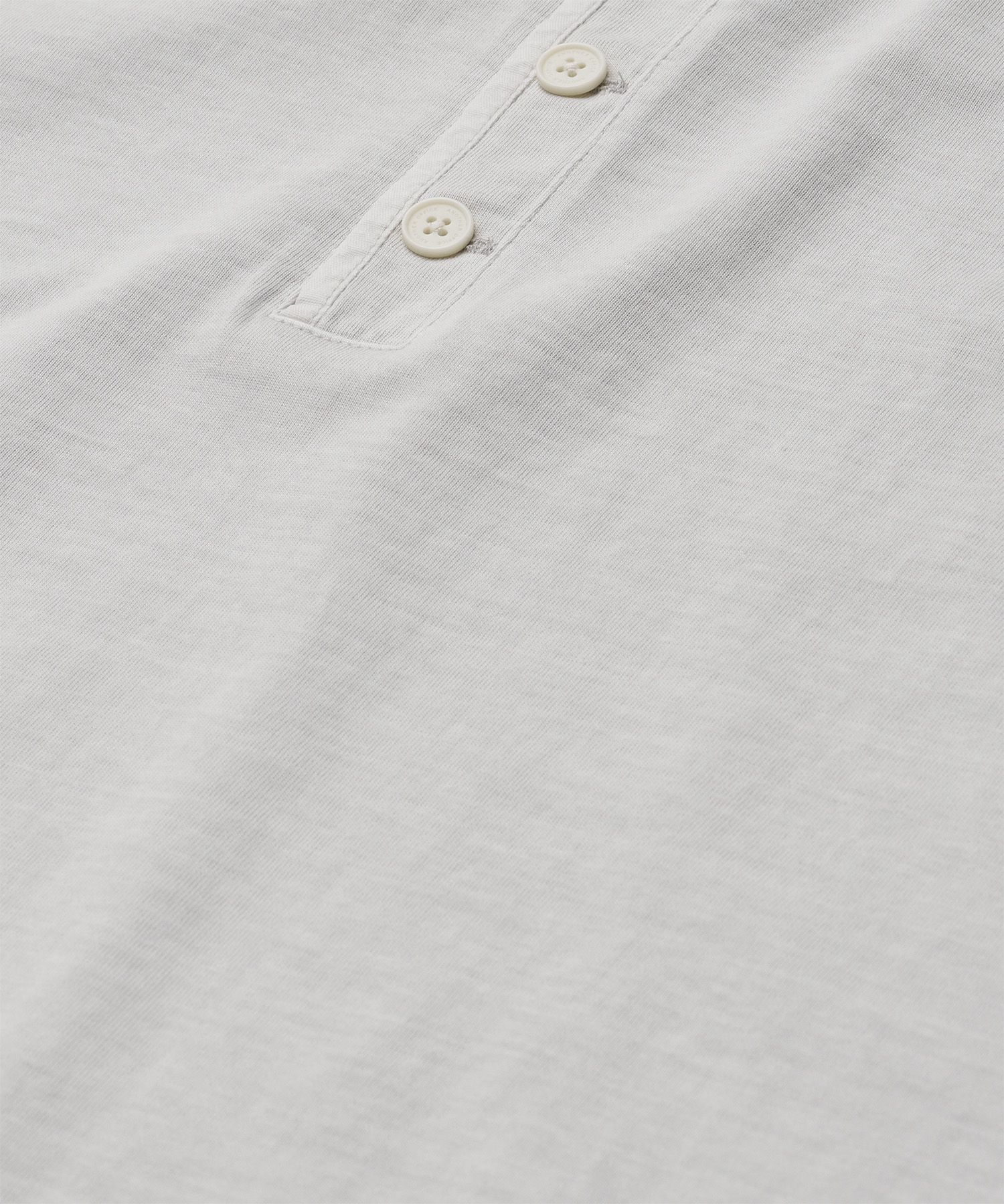 French Henry Neck Garment Tee（DOVE GRAY）