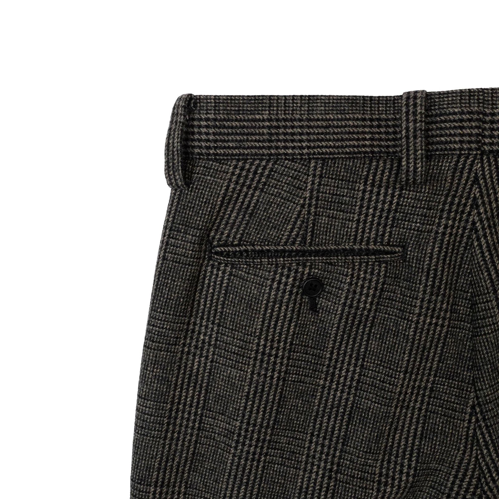 UNIVERSAL PRODUCTS Tweed Check Wide Trousers
