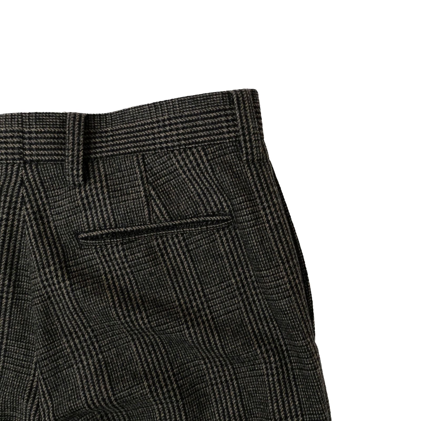 UNIVERSAL PRODUCTS Tweed Check Wide Trousers