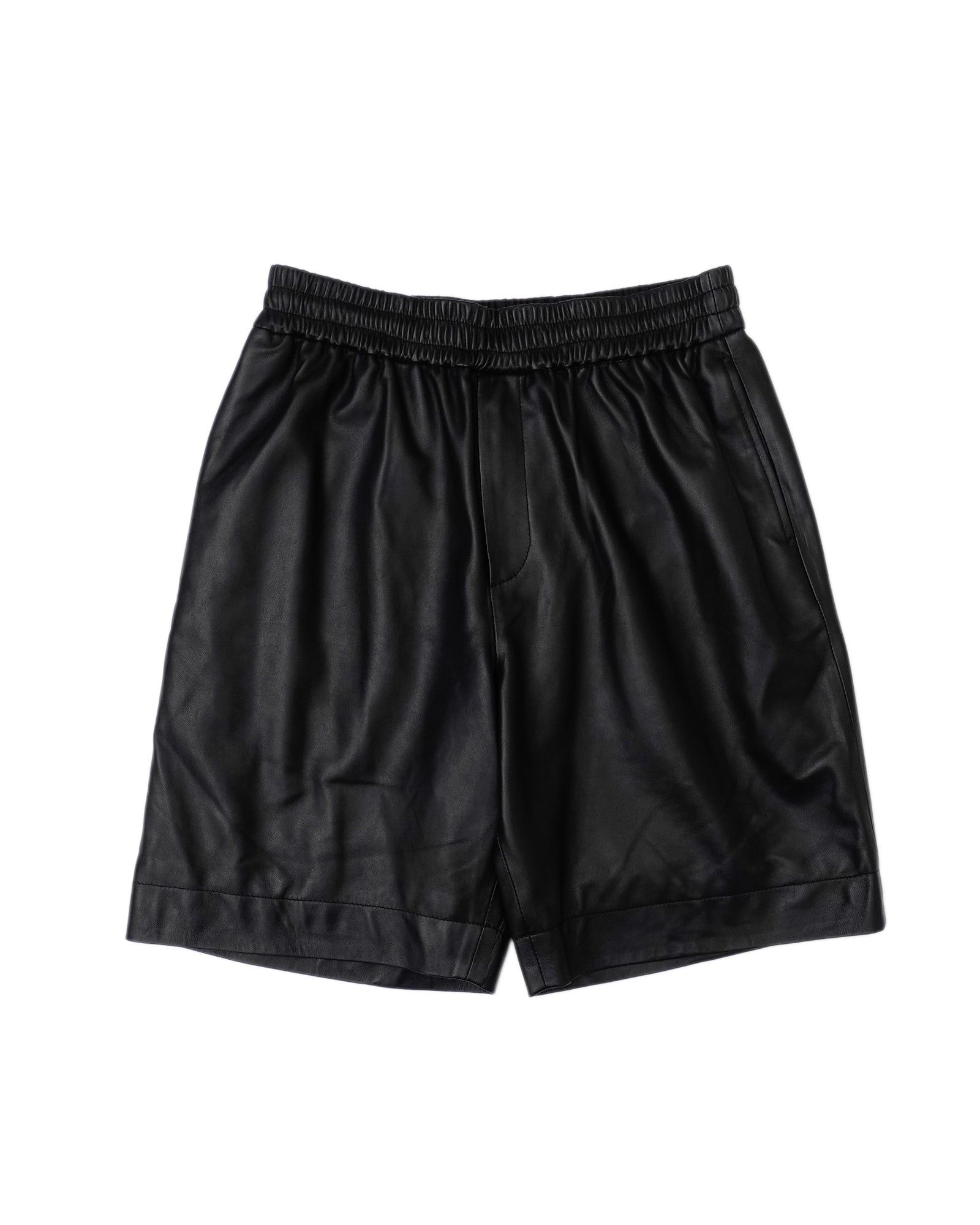 UNIVERSAL PRODUCTS(ユニバーサルプロダクツ) Leather Easy Shorts