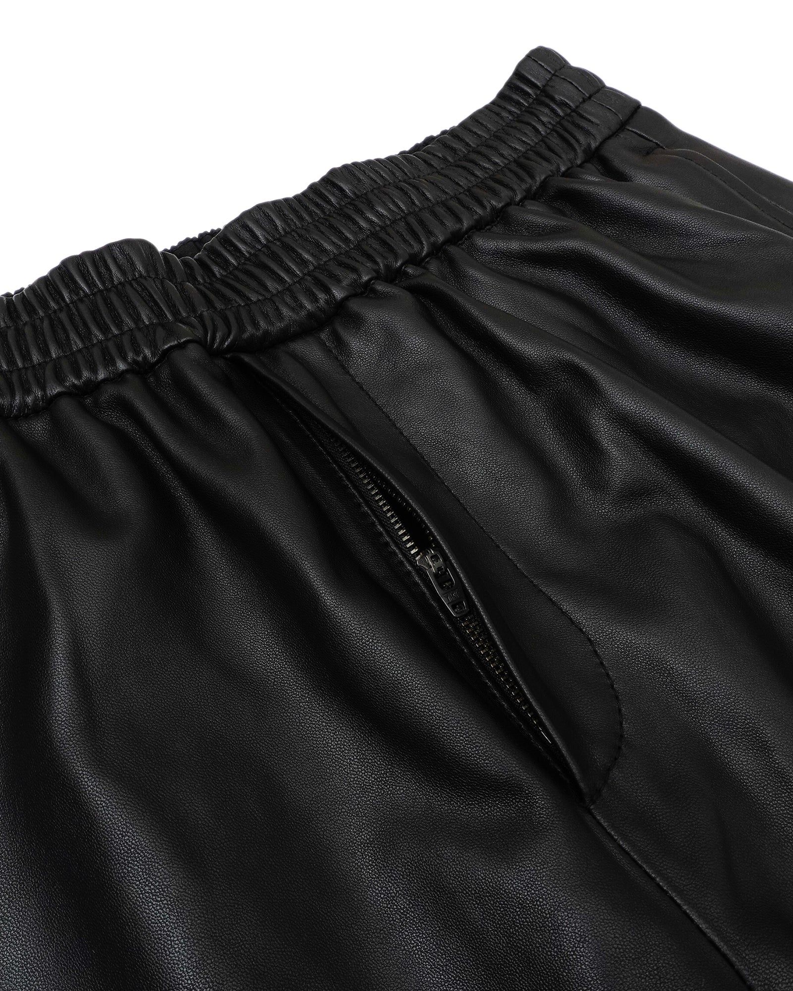 UNIVERSAL PRODUCTS(ユニバーサルプロダクツ) Leather Easy Shorts