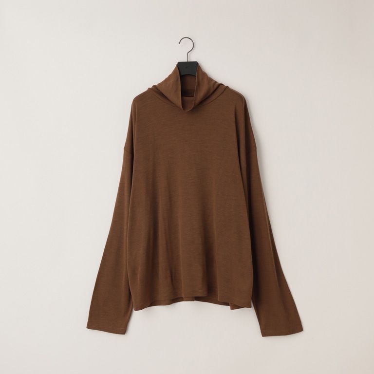 18G Wool Turtleneck（BROWN）