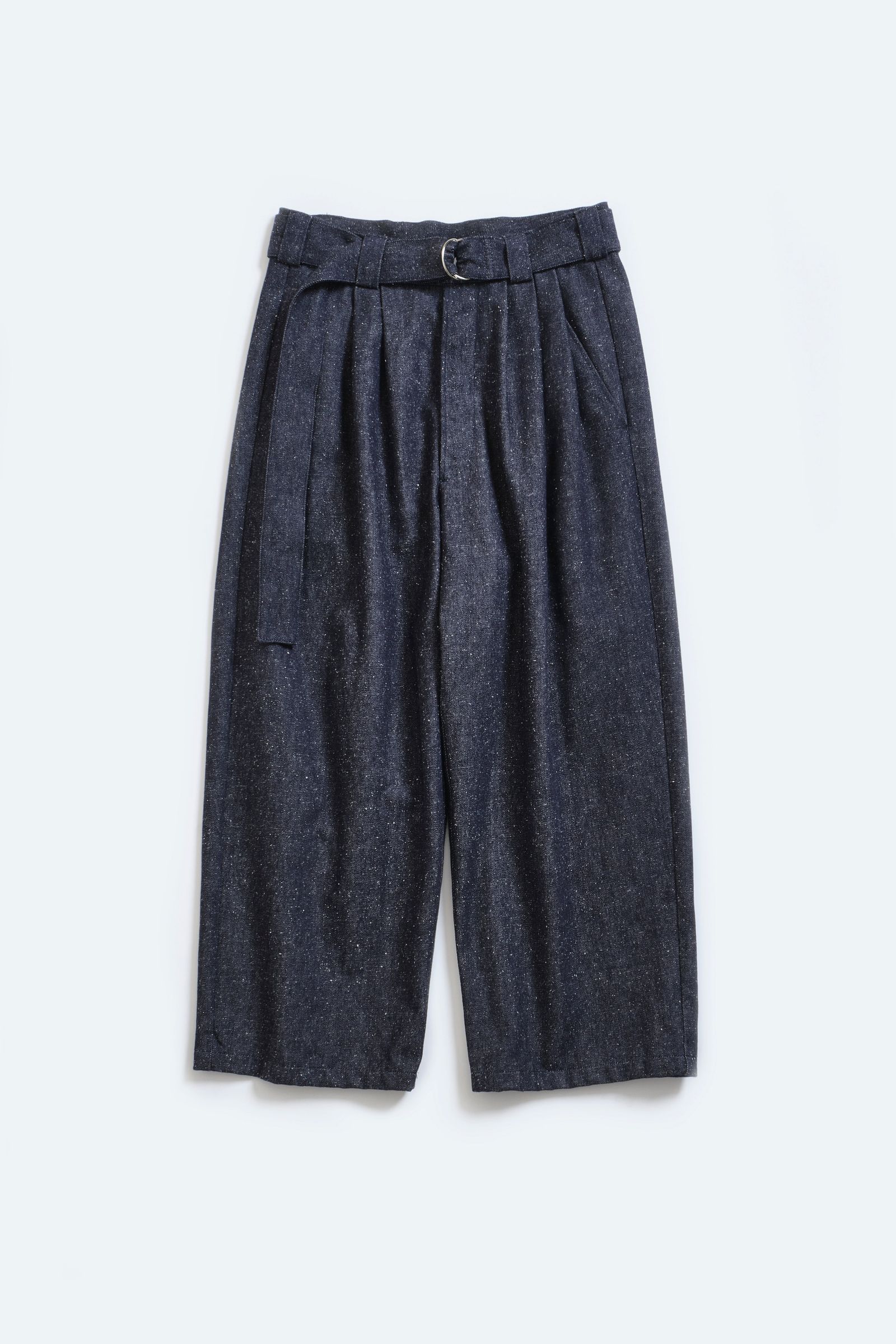 Blanc YM(ブランワイエム)Silk Denim Wide Pants