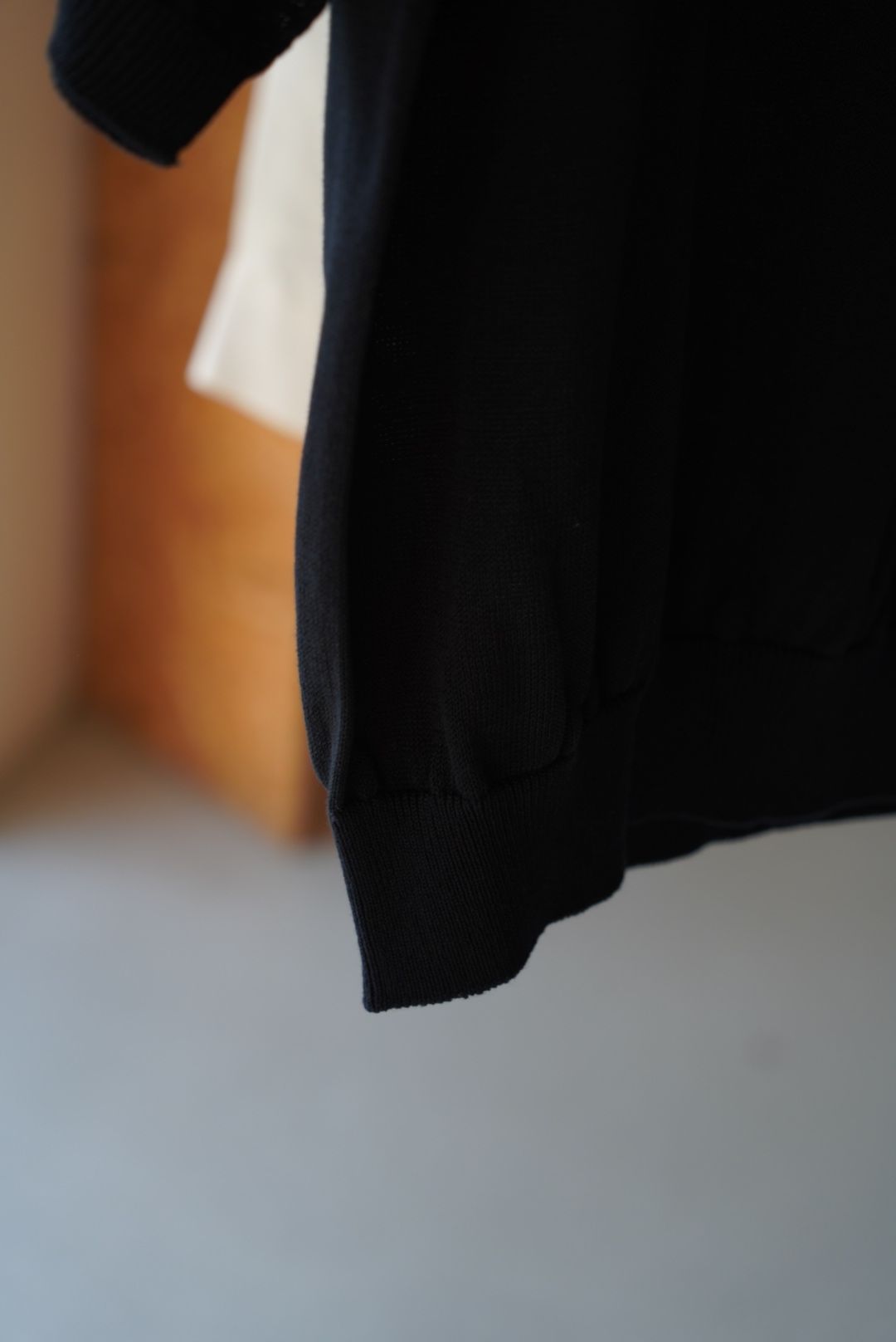 WIDE KNIT T-SHIRT(NAVY)