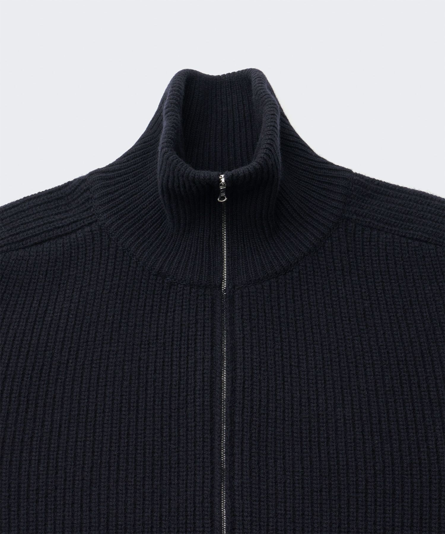 Driving Knit Blouson（Dark Navy）