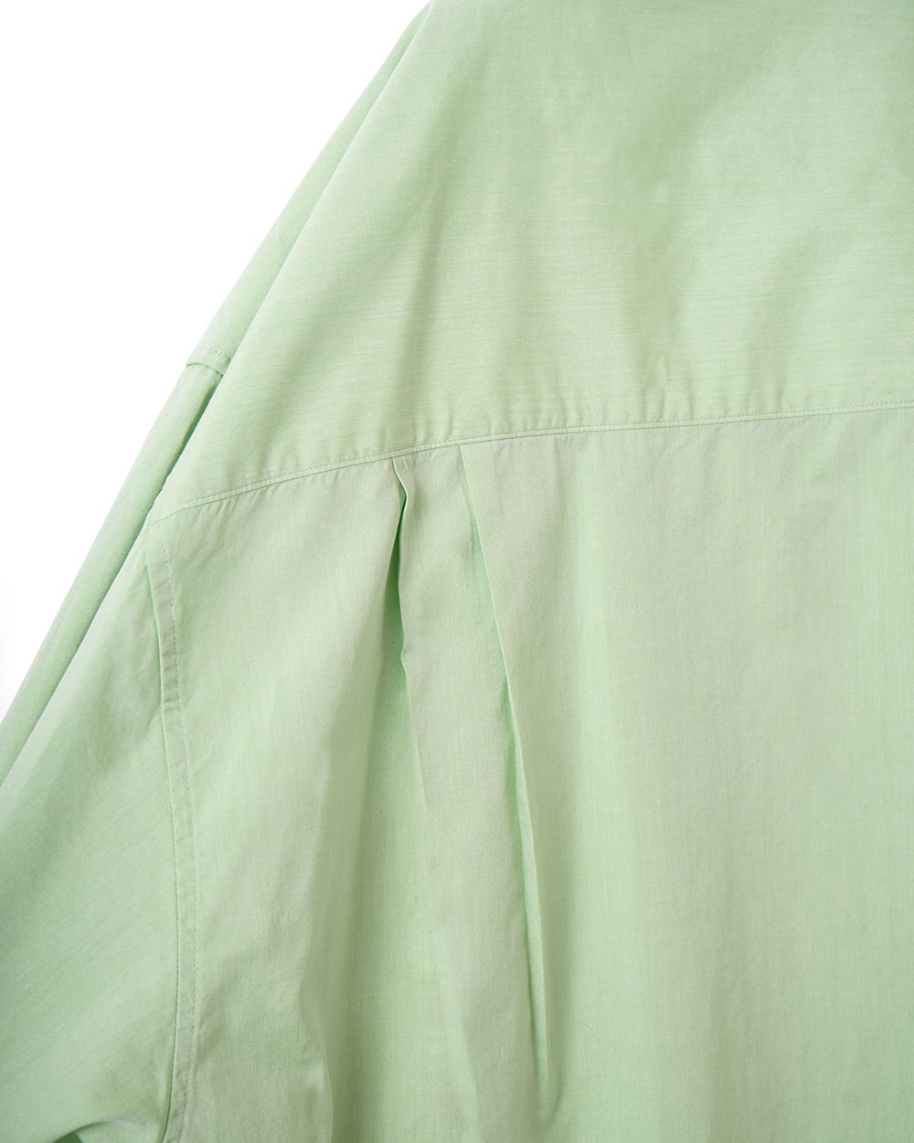 WRIST PATCH WIDE SHIRT（MINT）