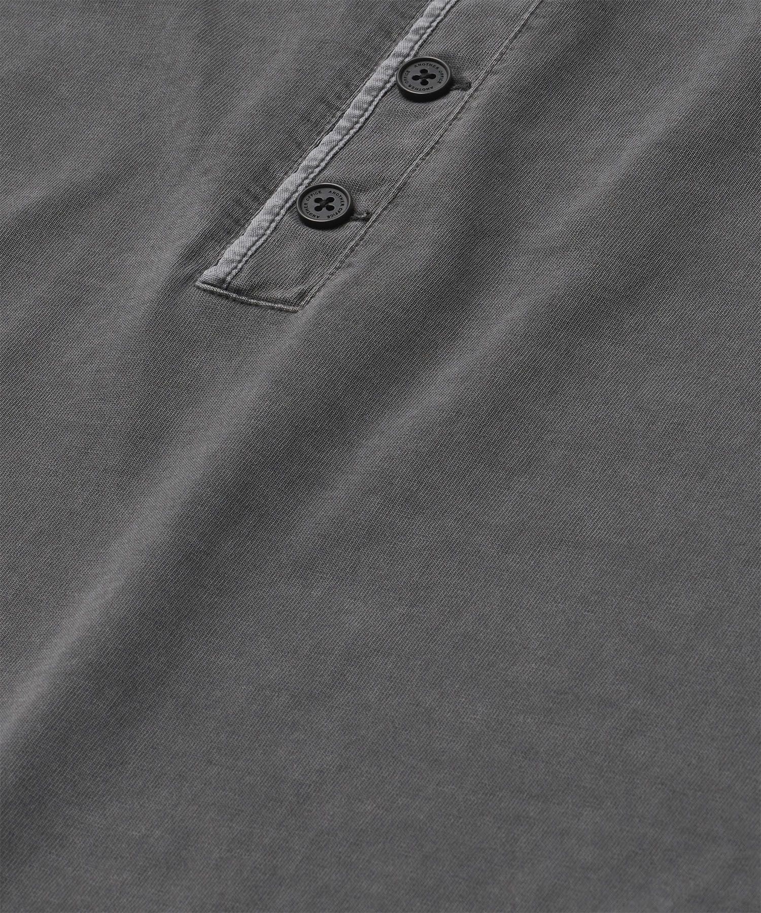 French Henry Neck Garment Tee（DOVE GRAY）