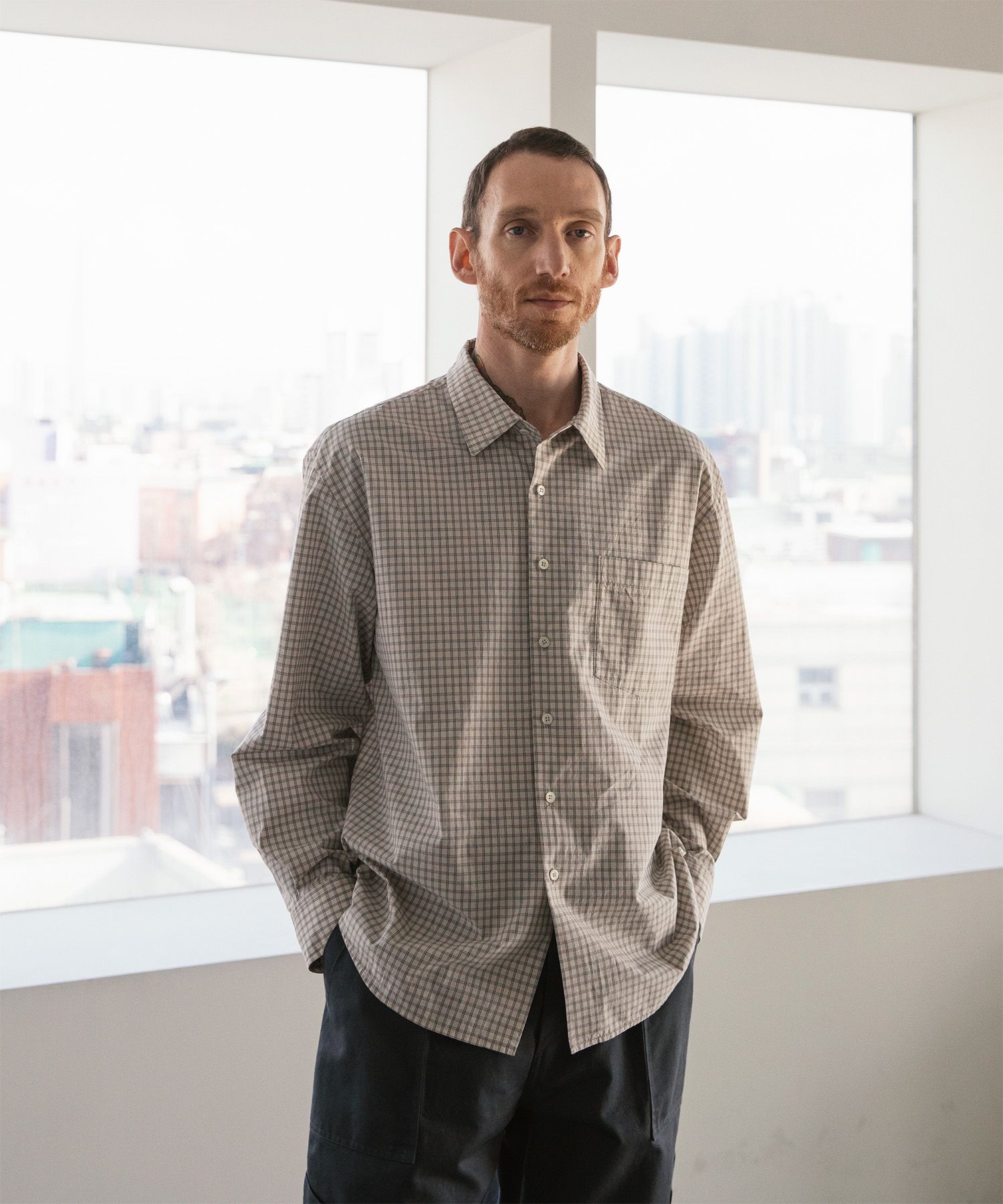 Ordinary Check Shirt（ECRU）