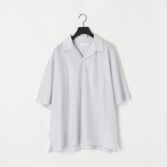 46G Stripe Ether Shirt（WHITE BLUE）