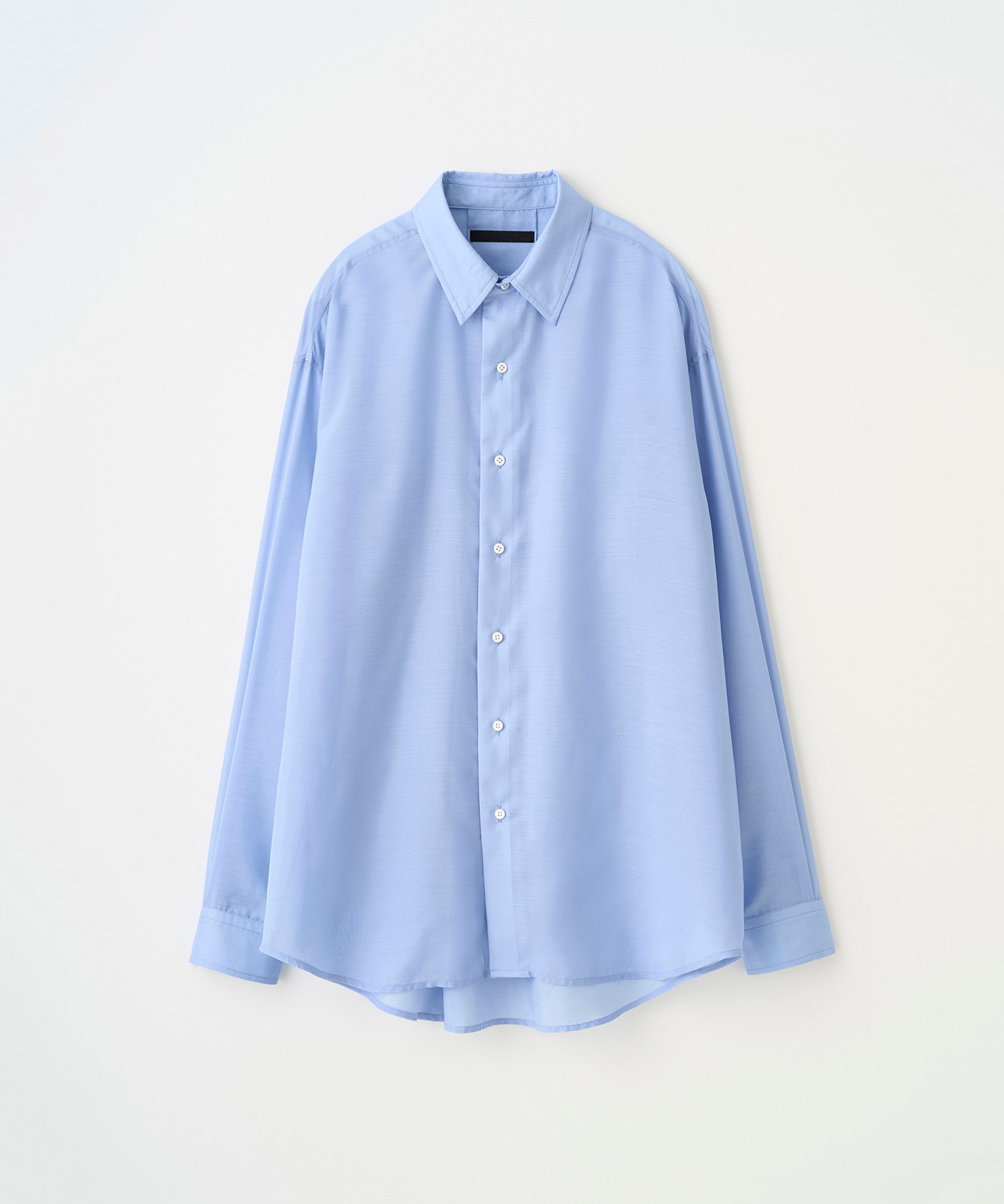 SHEER LIGHT SHIRT（SAX）