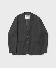 Legacy Single Wool Blazer（HEATHER CHARCOAL）