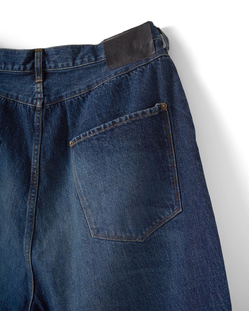 FRESH MAN DENIM WIDE PANTS "USED"