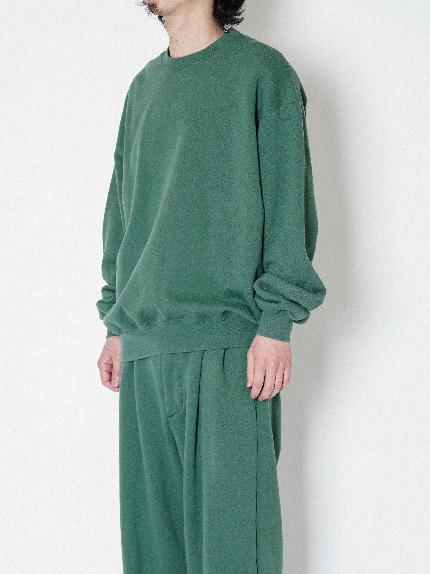 JUMBERCA SWEAT CREW NECK（GREEN）