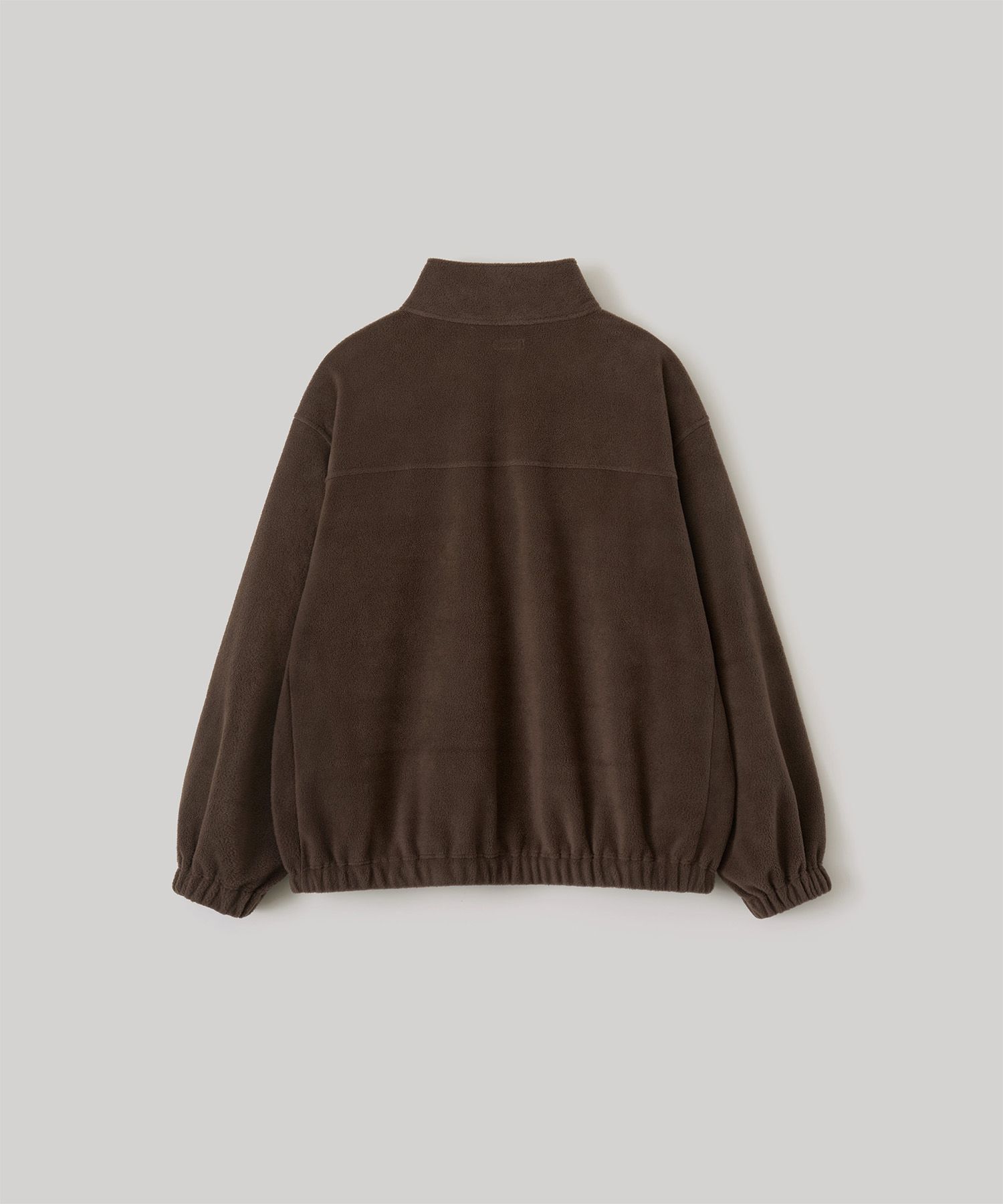 Tourist Fine Fleece Half Zip-up（KHAKI BROWN）