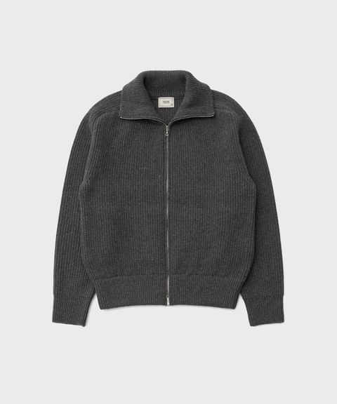 Driving Knit Blouson（Heather Gray）
