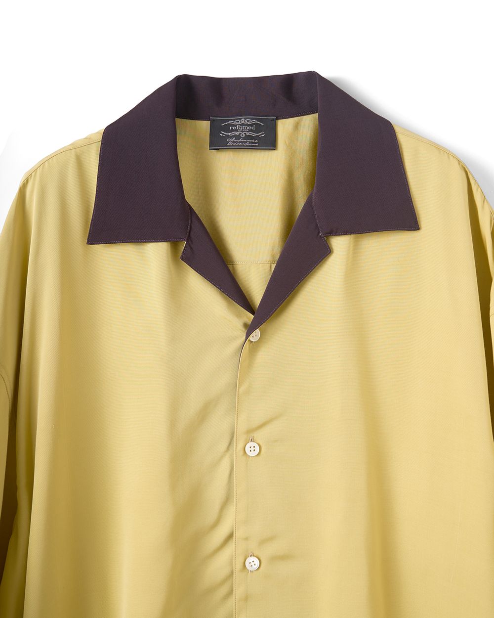FRAMER S/S SHIRT（YELLOW）