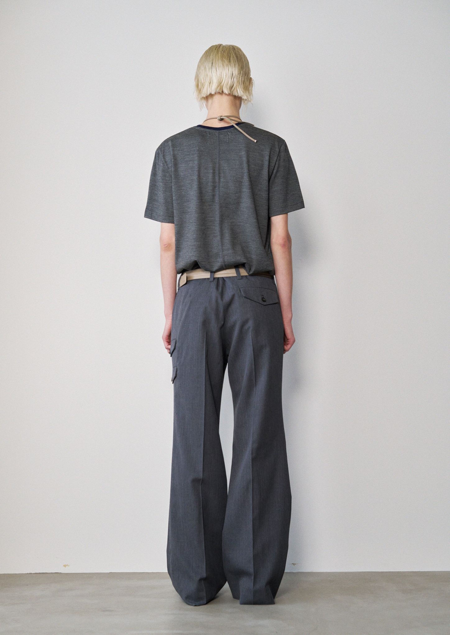 Two-Tone T Shirt（GRAY）