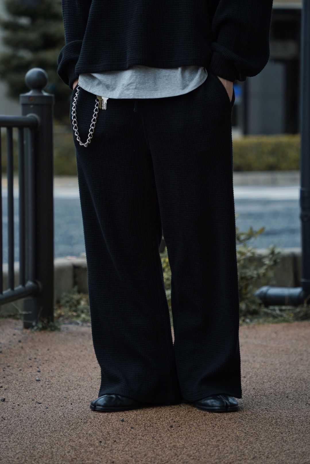 AZEAMI THERMAL PANTS（BLACK）