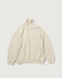 TURTLENECK SWEATER（NATURAL）