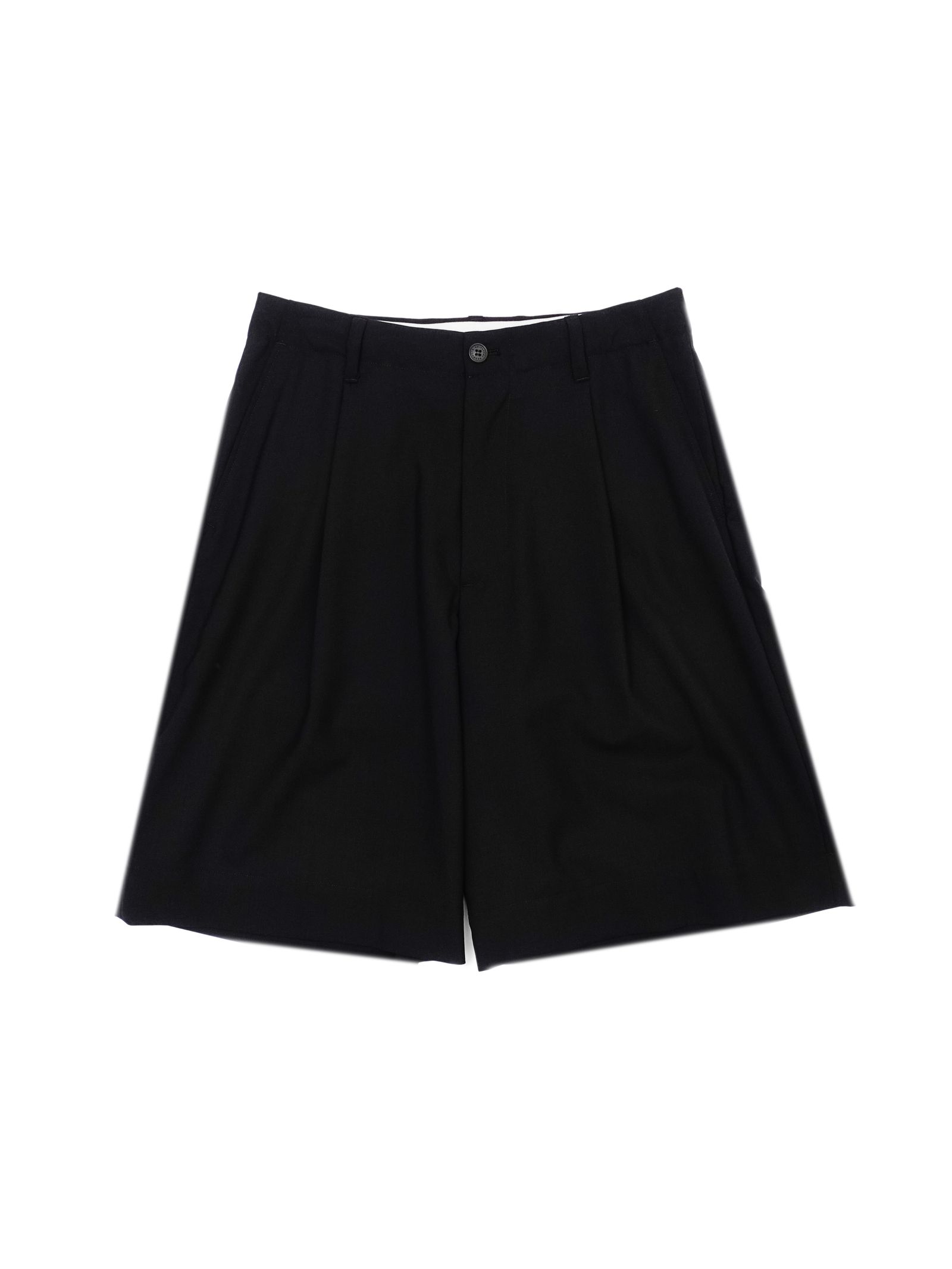 WOOL SHORTS（BLACK）