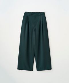 2TUCK WIDE EASY PANTS（GREEN）