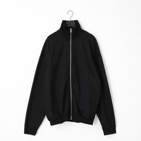 28G Cupro Zip Sweat（BLACK）