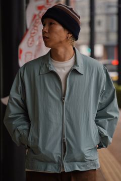 NYLON DRIZZLER JACKET（L.BLUE）