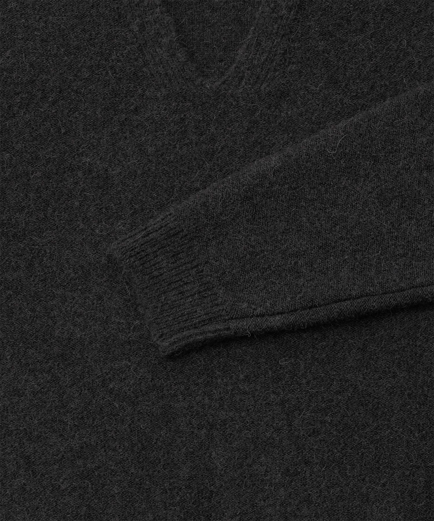 Current V-Neck Knit（Coal）
