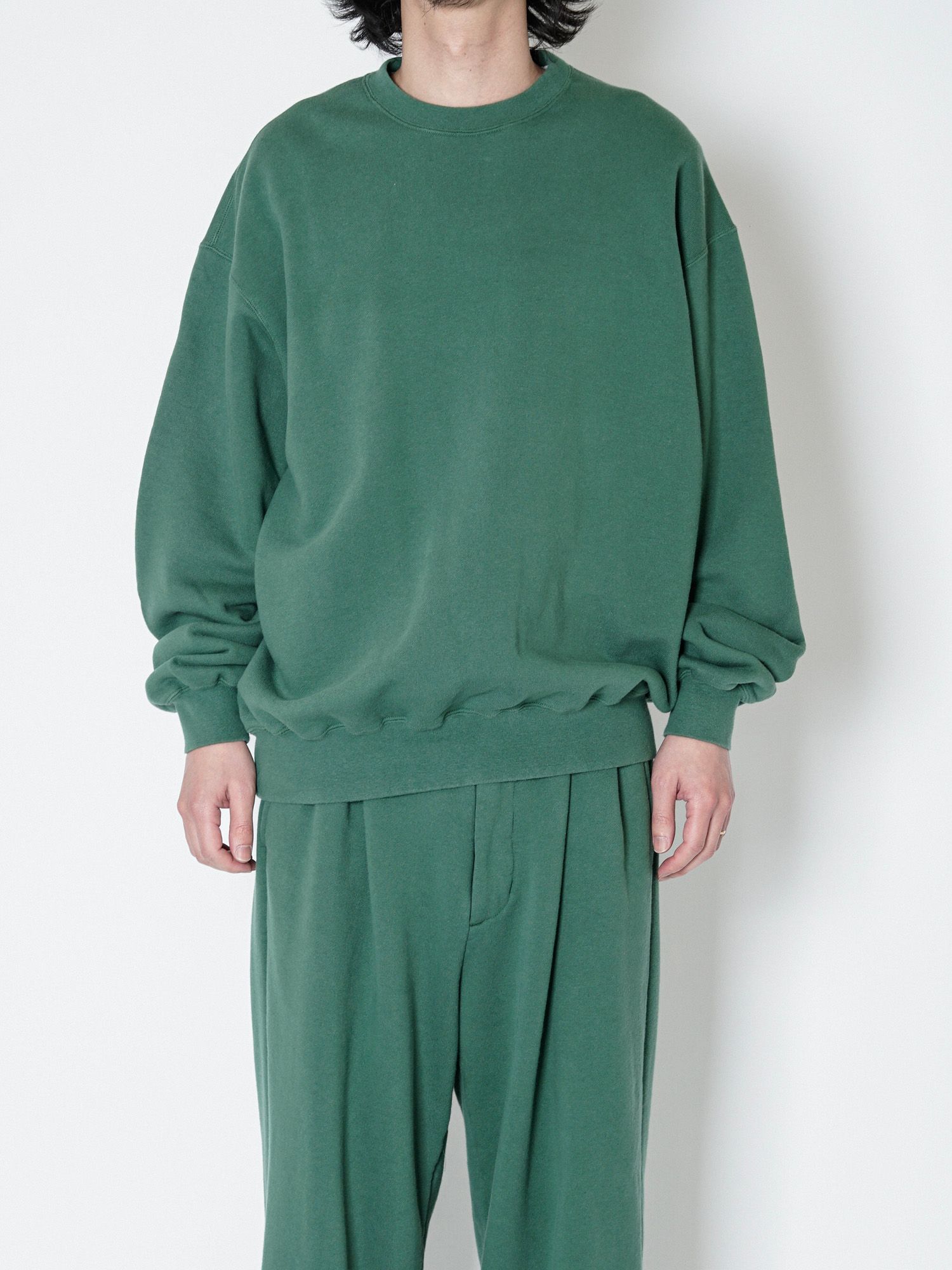 JUMBERCA SWEAT CREW NECK（GREEN）