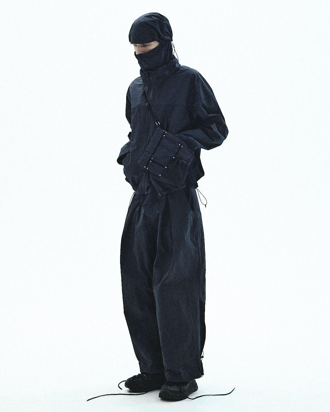 GRAVIONCE SHELL PANTS Ⅳ（BLACK）