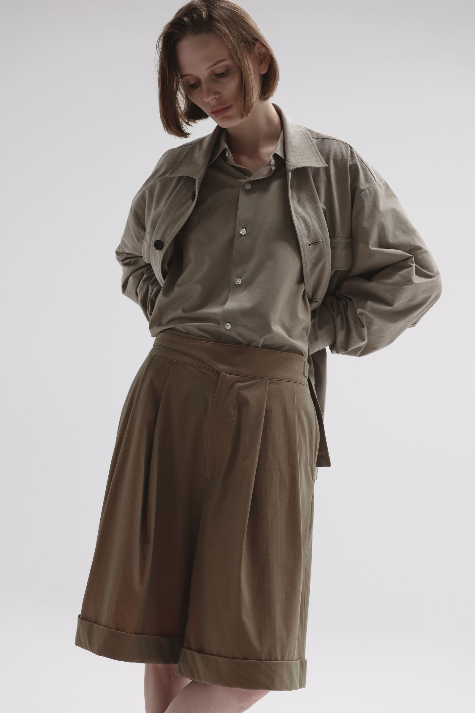 46G Opal Print Hunting Jacket（BEIGE PRINT）