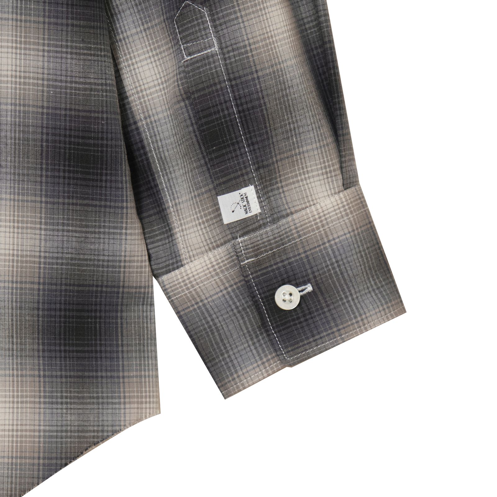 Prime Fit Lux Ombre Shirt（BLACK）
