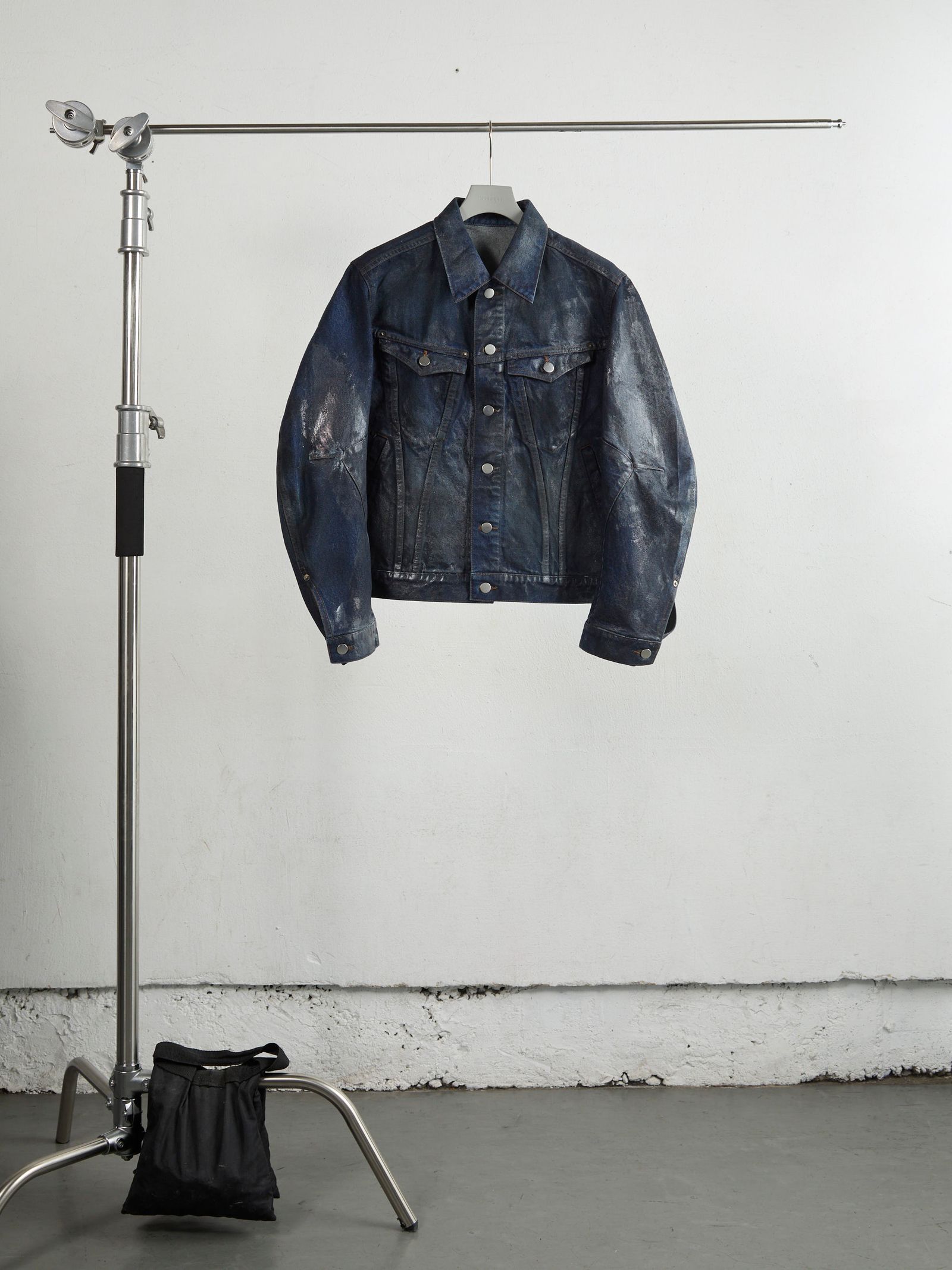 3D TRUCKER JACKET / デニムジャケット / LUSTER COATED DARK INDIGO